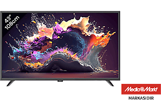 PEAQ PQ43DAL540 43 inç 108 Ekran Dahili Uydu Alıcılı Smart WebOS LED TV