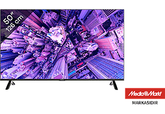 PEAQ PQ50FMN252 50 inç 126 Ekran Dahili Uydu Alıcılı Smart WebOS 4K UHD LED TV