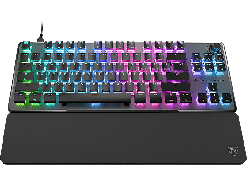 Turtle Beach Vulcan II TKL Pro Gaming Tastatur, Gateron KS-37B Magnetic Mechanisch, USB, qwerzt, Schwarz