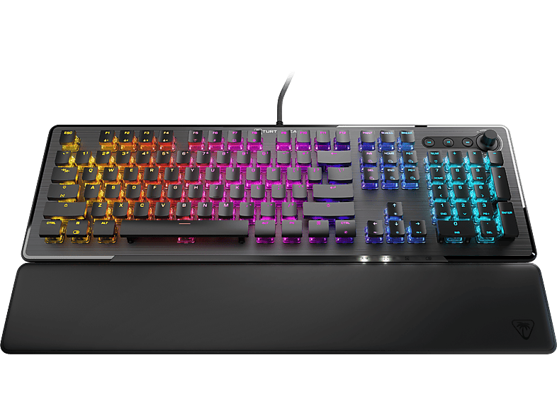 Turtle Beach Vulcan II Gaming Tastatur, Taktil, Titan II Mechanisch Braun, USB, qwerzt, Schwarz