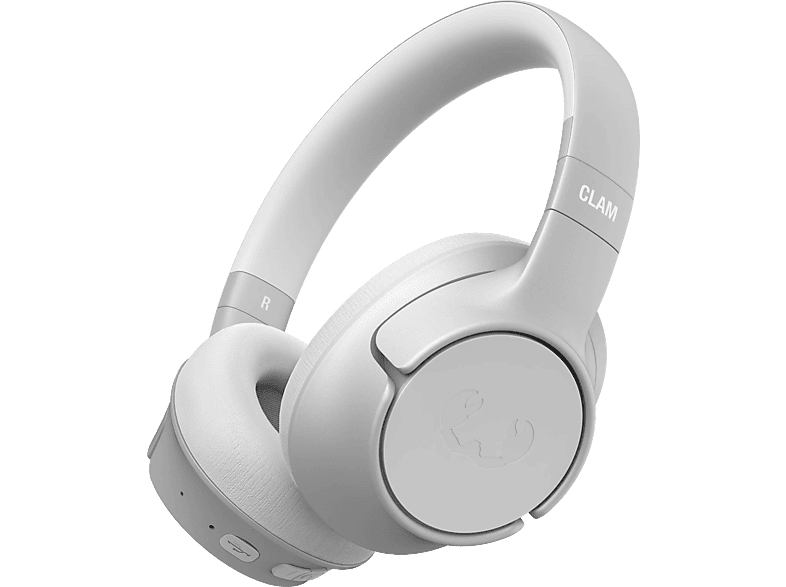 FRESHN REBEL Clam Fuse, Over-ear Bluetooth Kopfhörer Ice Grey