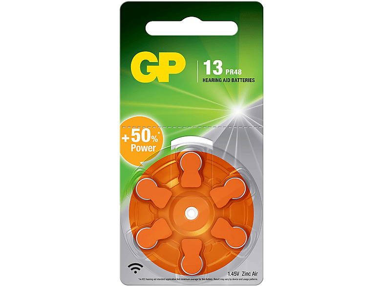 Gp 6X Za13 Boy 1.4V Düğme Kulaklık Pili