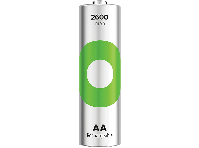 GP 2X 2600 mAh Şarj Edilebilir AA Boy Kalem Pil_1