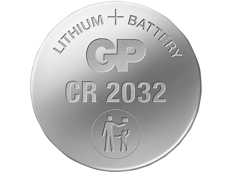 GP 5X CR2032 Boy 3V Lityum Düğme Pil_1