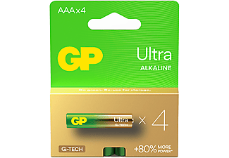 GP 4X Ultra Alkalin AAA Boy İnce Pil