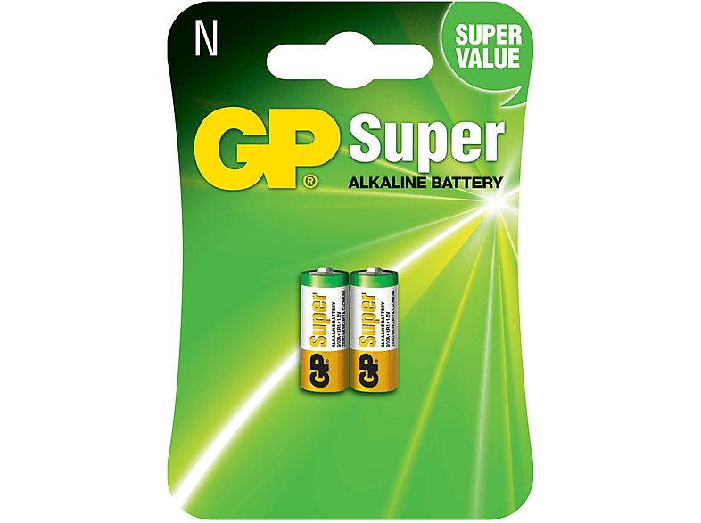 GP 2X Süper Alkalin LR1 1/2AA Boy Yarım Kalem Pil