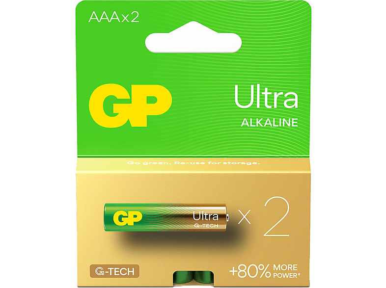 GP 2X Ultra Alkalin AAA Boy İnce Pil