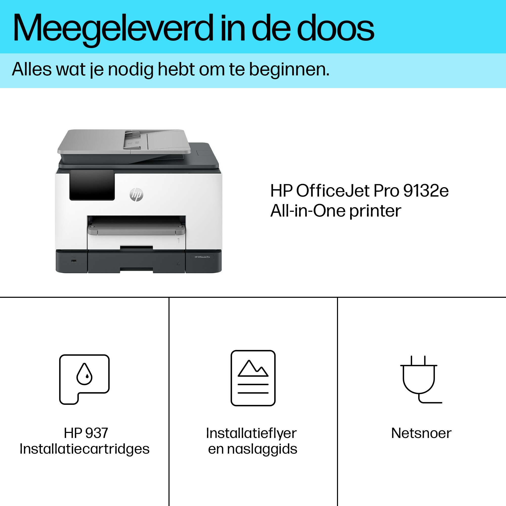 HP OfficeJet Pro Par 9132e Sans fil All-in-One Couleur Imprimante Imprimante