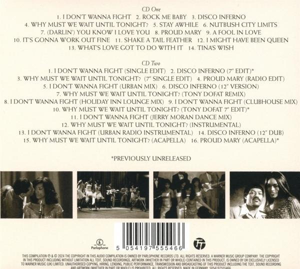 CD-Hülle mit Songtiteln und Fotos von Interpreten.