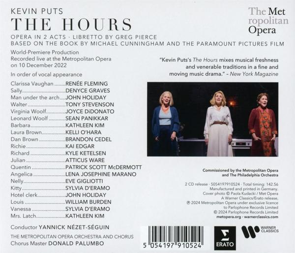 CD-Cover mit Besetzungsliste und Album-Informationen, mit drei Frauen.