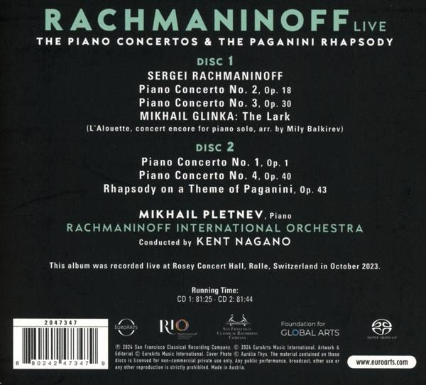 Eine CD-Hülle mit Text, der die Details des Musikalbums beschreibt.