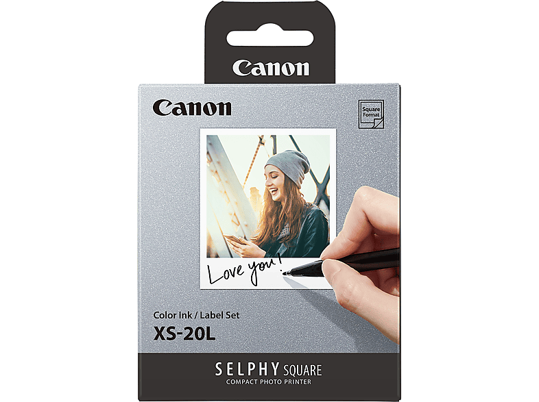 CANON Fotopapier XS-20L, 72x85mm, 20 Blatt (4119C002) — Foto 2 von 2