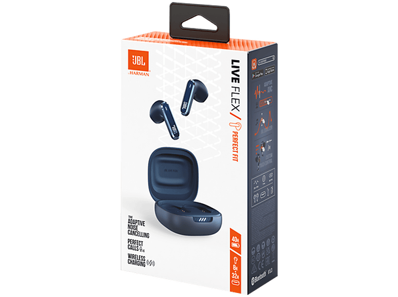 JBL Live Flex Bluetooth Kulak İçi Kulaklık Mavi_9