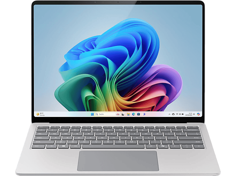 MICROSOFT Surface Laptop, Copilot+ PC, 7. Edition - 13,8 Zoll Qualcomm Snapdragon X Elite X1P-64-100 16 GB 1 TB Adreno™ Onboard Graphics Windows 11 Home