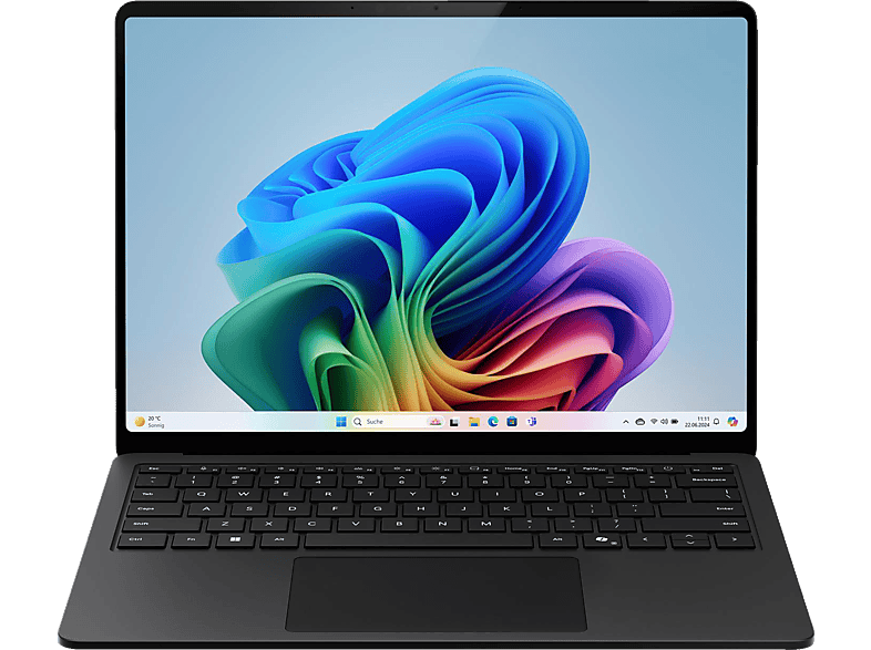 MICROSOFT Surface Laptop, Copilot+ PC, 7. Edition - 13,8 Zoll Qualcomm Snapdragon X Plus X1P-64-100 16 GB 512 Adreno™ Onboard Graphics Windows 11 Home