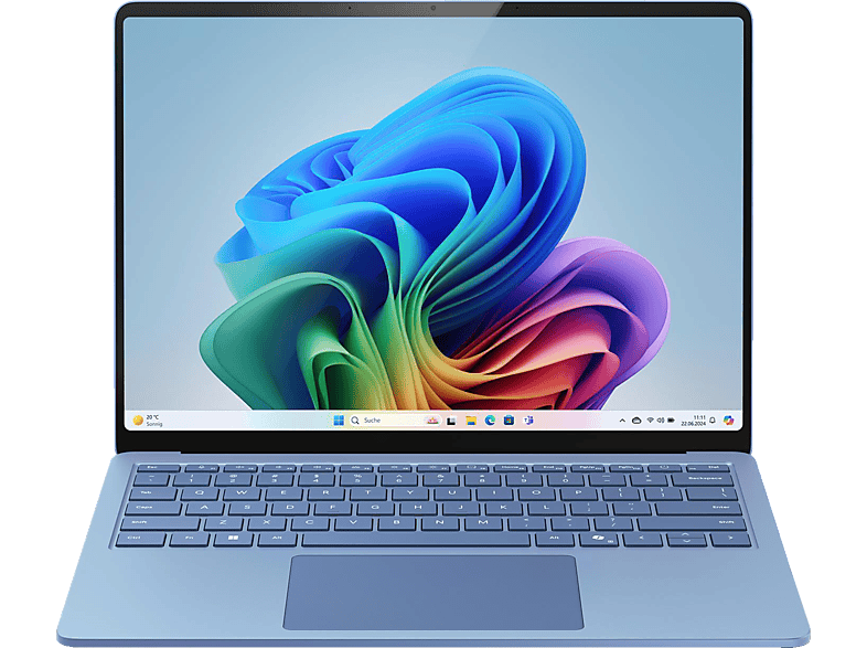 MICROSOFT Surface Laptop, Copilot+ PC, 7. Edition - 13,8 Zoll Qualcomm Snapdragon X Plus X1P-64-100 16 GB 512 Adreno™ Onboard Graphics Windows 11 Home