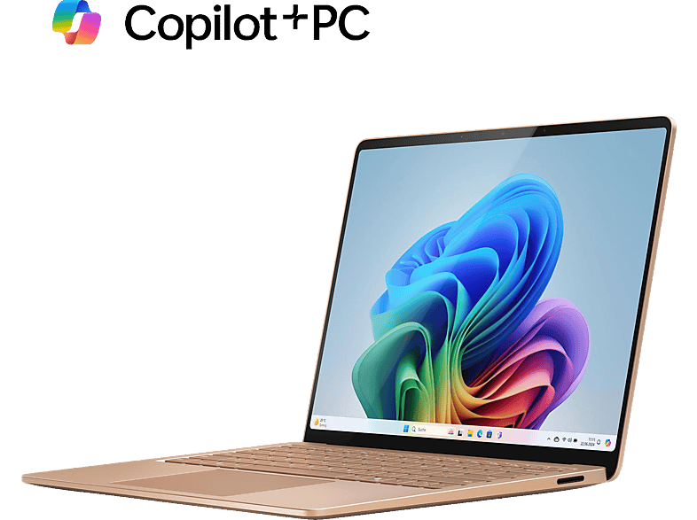 MICROSOFT Surface Laptop, Copilot+ PC, 7. Edition - 13,8 Zoll - Qualcomm Snapdragon X Plus X1P-64-100 - 16 GB - 512 GB - Qualcomm Adreno™ Onboard Graphics - Windows 11 Home