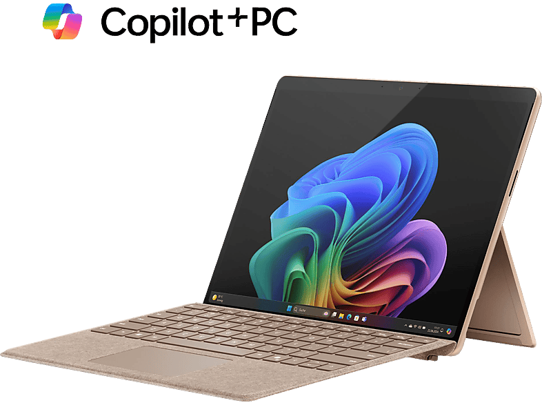 MICROSOFT Surface Pro, Copilot+ PC, 11. Edition - 13 Zoll - Qualcomm Snapdragon X Plus X1P-64-100 - 16 GB - 512 GB - Qualcomm Adreno™ Onboard Graphics - Windows 11 Home