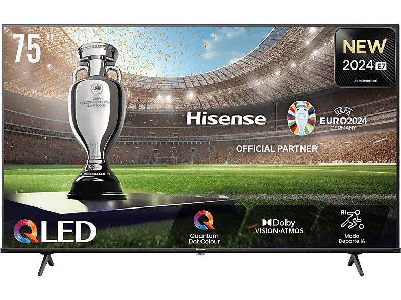 TV QLED 75" | Hisense 75E7NQ