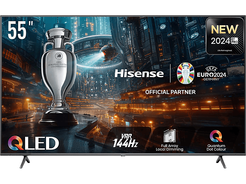 TV QLED 55" | Hisense 55E7NQ Pro