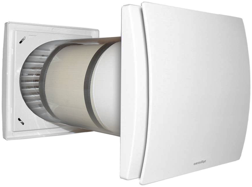 AERAULIQA QUANTUM HR 150 ,egyhelyiséges hővisszanyerős szellőztető, porszűrővel,10 dB,energiatakarékos 1,4 W