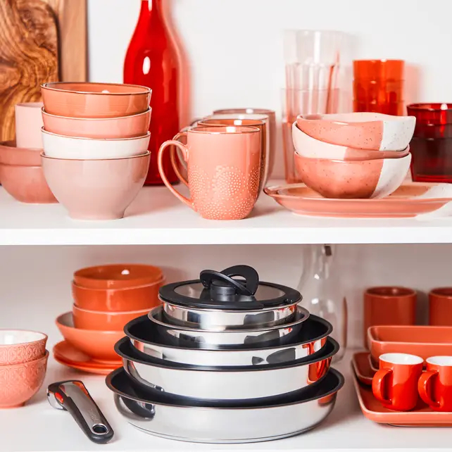 Zestaw patelni i garnków TEFAL L897SB74 INGENIO Emotion 11  elementów