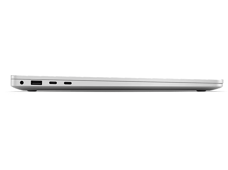 MICROSOFT Surface Laptop 7th Edition, Copilot+ PC, 15 Zoll, Qualcomm® Snapdragon® X Elite, 16 GB RAM, 256 GB SSD, Windows 11 Home (64 Bit), Adreno™ Onboard Graphics, Platin — Foto 4 von 5
