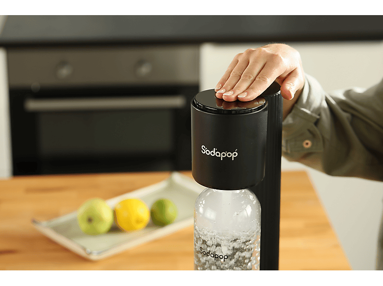 SODAPOP Cooper Wassersprudler Schwarz matt
