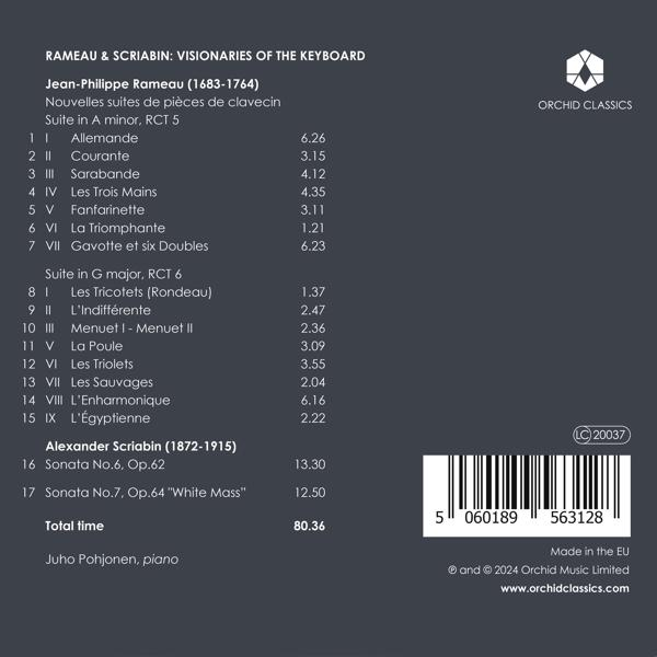 Juho Pohjonen - Rameau And Scriabin  - (CD)
