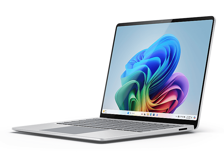 MICROSOFT Surface Laptop Copilot+PC NOTEBOOK, 13,8 ", processore Qualcomm Snapdragon X Elite X1E-80-100, Adreno™ Onboard Graphics, RAM 16 GB, 512 GB SSD, Platinum, Windows 11 Home