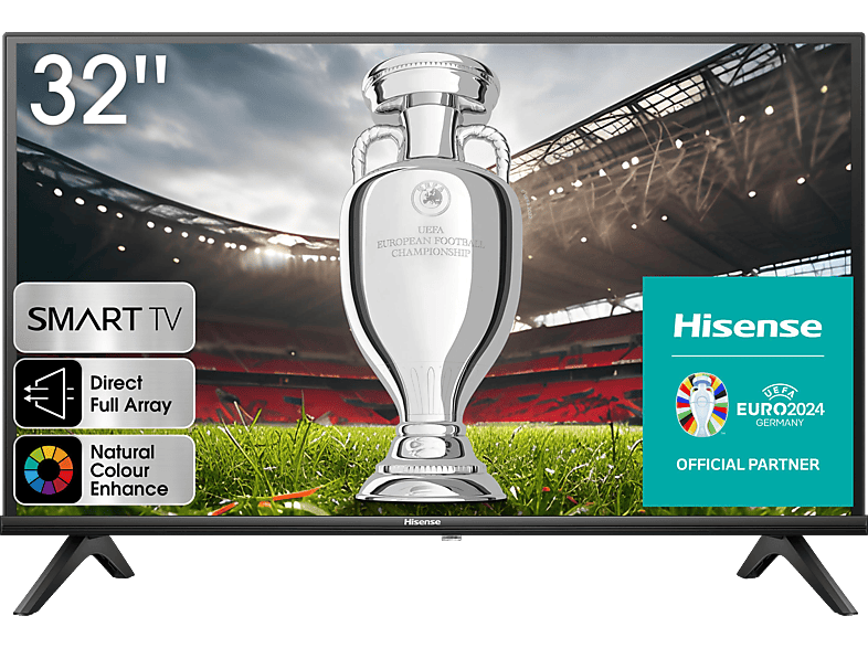 HISENSE 32A4K LED TV (Flat, 32 Zoll / 80 cm, HD-ready, SMART TV, VIDAA ...