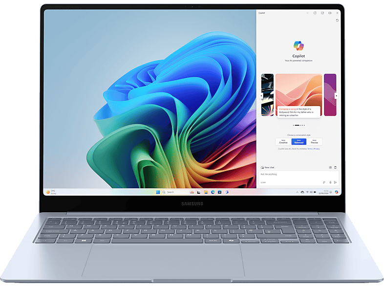Samsung Galaxy Book 4 Edge - 16 Inch Snapdragon® X Elite X1e-80-100 Gb 512 Adreno™ Onboard Graphics Copilot+ Pc (np960xma-kb1be)