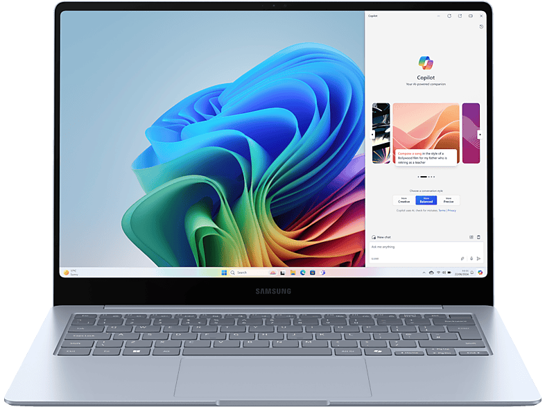 Samsung Galaxy Book 4 Edge - 14 Inch Snapdragon® X Elite X1e-80-100 16 Gb 512 Adreno™ Onboard Graphics Copilot+ Pc (np940xma-kb1be)