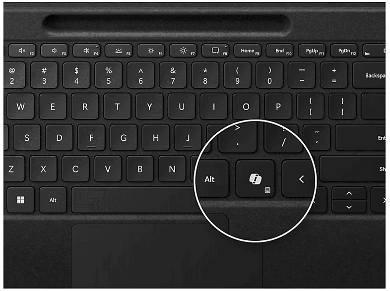 MICROSOFT Surface Pro Flex Keyboard Schwarz; Tastatur — Foto 2 von 2