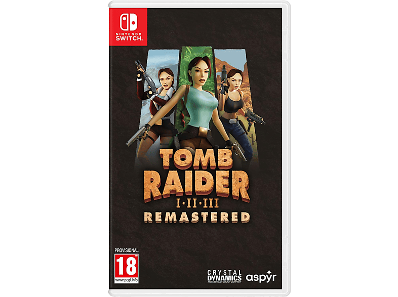 Nintendo Switch Tomb Raider 1-2-3 Remastered (Lara Croft)