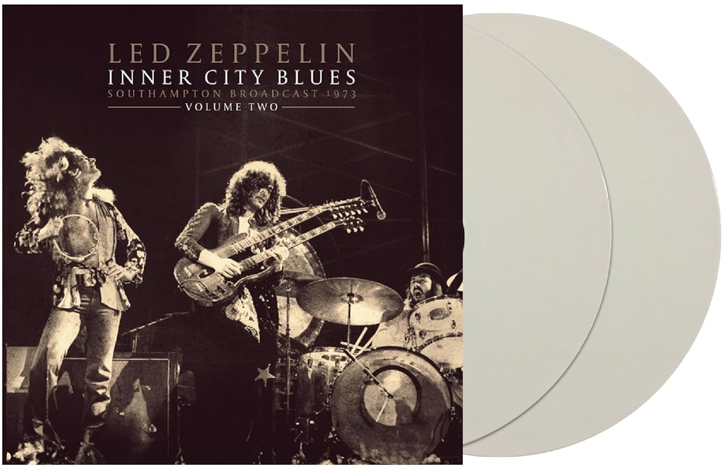 Led Zeppelin - Inner City Blues Volume Two Southampton Broadcast 1973 (White Vinyl) (Vinyl LP (nagylemez))
