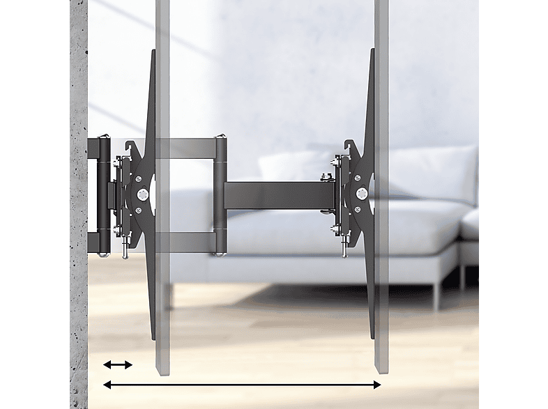 Uchwyt do telewizora Hama Fullmotion LCD/LED 84" – zdjęcie 2