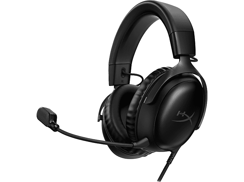 HYPERX HYPERX Cloud III Gaming Headset, 3.5mm, USB-C/A, 53mm Treiber, Schwarz — Foto 5 von 5