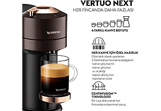 NESPRESSO Vertuo Next Premium Kapsüllü Kahve Makinesi Kahverengi_1