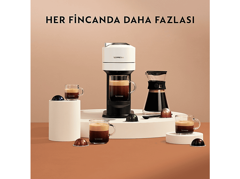 NESPRESSO Vertuo Next Premium Kapsüllü Kahve Makinesi Kahverengi_3