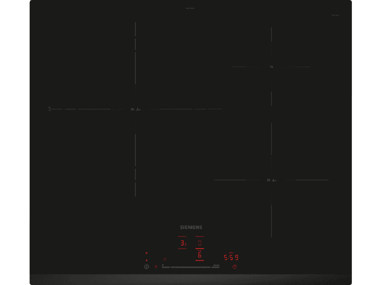 Siemens – Placa inducción Siemens con 3 zonas de cocción – EH631HDC1E.