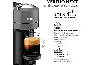 NESPRESSO Vertuo Next Kapsüllü Kahve Makinesi Gri_1