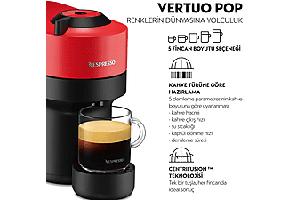 NESPRESSO Vertuo Pop Kapsüllü Kahve Makinesi Kırmızı_1