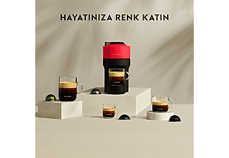 NESPRESSO Vertuo Pop Kapsüllü Kahve Makinesi Kırmızı_5