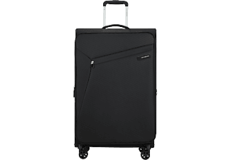 SAMSONITE Litebeam Spinner közepes méretű bőrönd 77cm, bővíthető, puhafedeles, fekete (146854-1041)