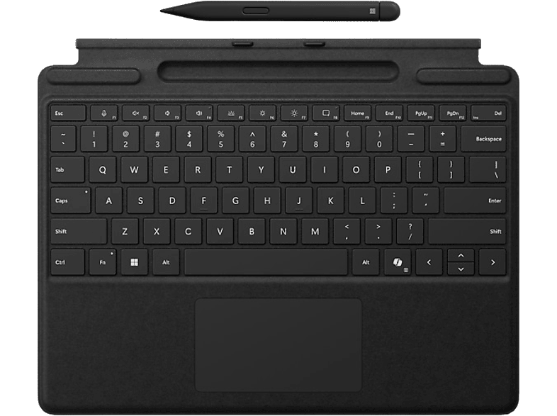MICROSOFT Surface Pro Keyboard mit Slim Pen – Schwarz; Tastatur