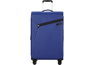 SAMSONITE Litebeam Spinner közepes méretű bőrönd 77cm, bővíthető, puhafedeles, kék (146854-4436)