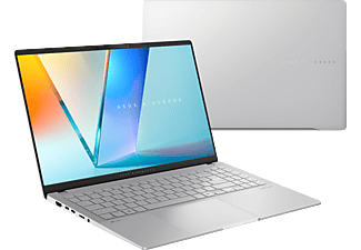 ASUS VivoBook S15 S5507QA-MA006W Ezüst Copilot+ PC (15,6" 3k OLED/Snapdragon X Elite/16GB/1024 GB SSD/Win11H)