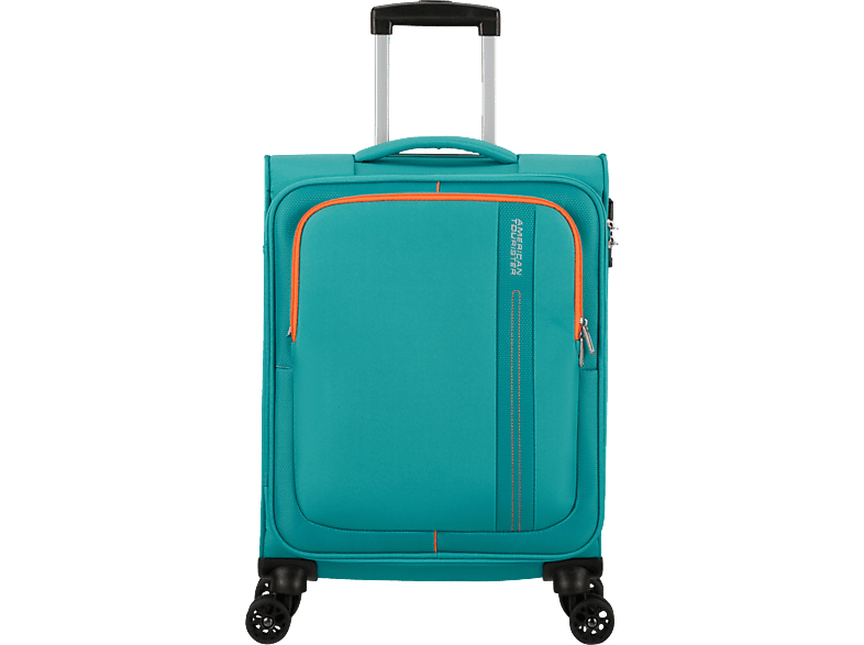 AMERICAN TOURISTER Sea Seeker Spinner kabin méretű bőrönd 55cm, puhafedeles, zöld (146674-1013)