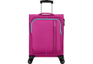 AMERICAN TOURISTER Sea Seeker Spinner kabin méretű bőrönd 55cm, puhafedeles, rózsaszín (146674-7806)